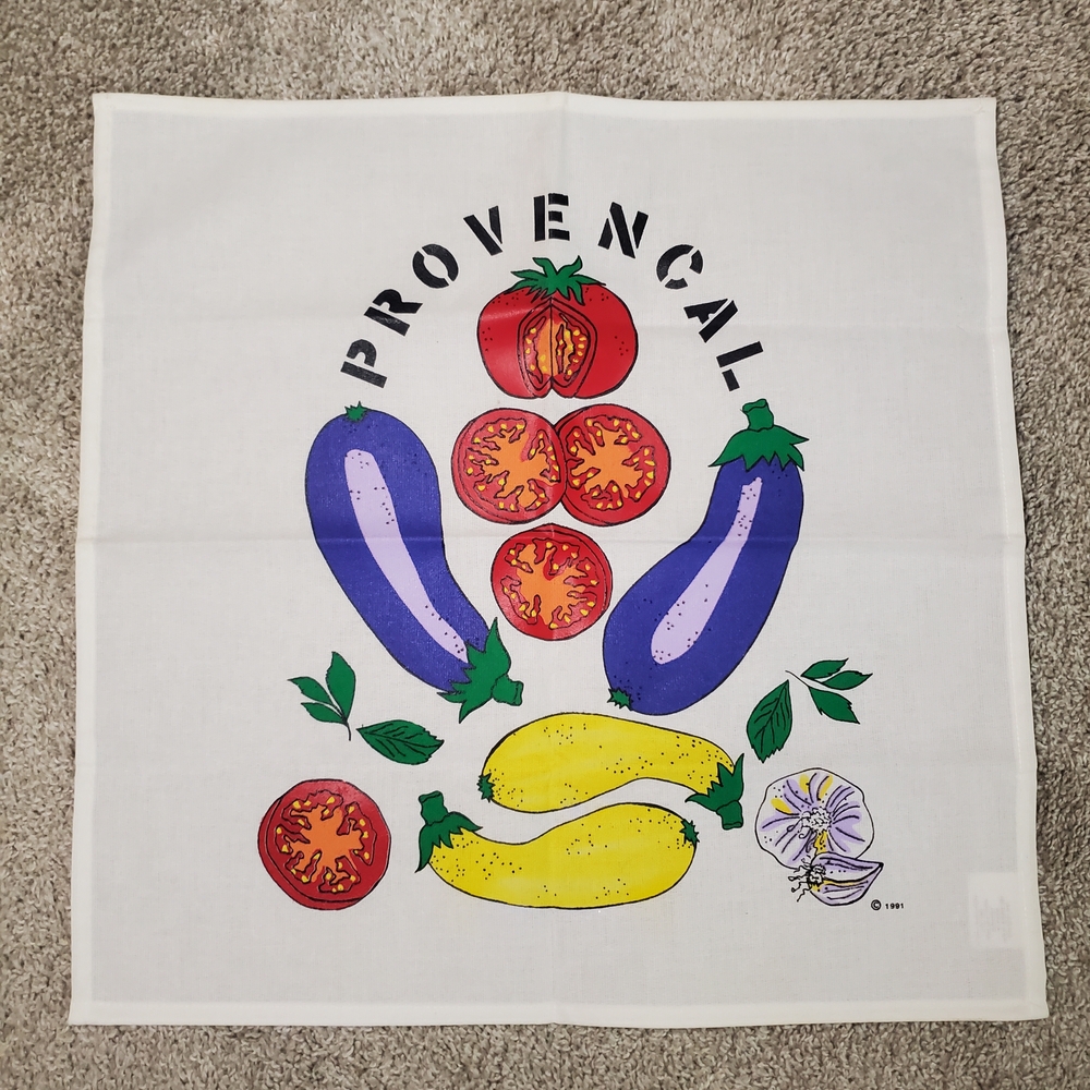 Colorful Provencal Kitchen Towel